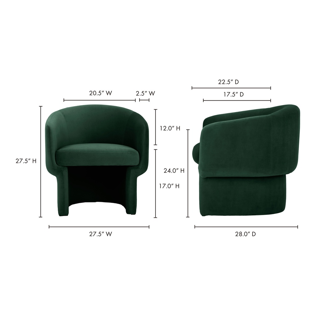 Franco Chair Dark Green - 8
