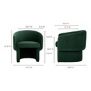 Franco Chair Dark Green - 8