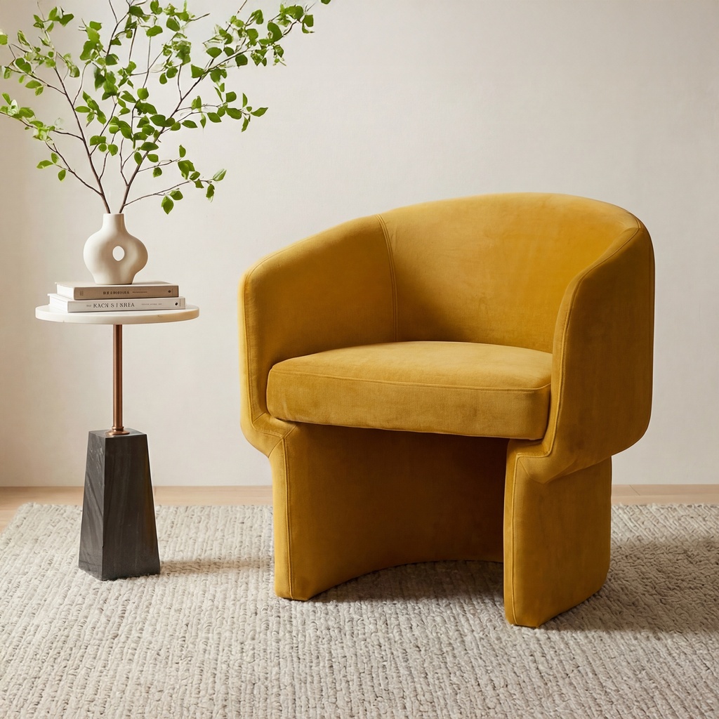 Franco Chair Mustard - 7