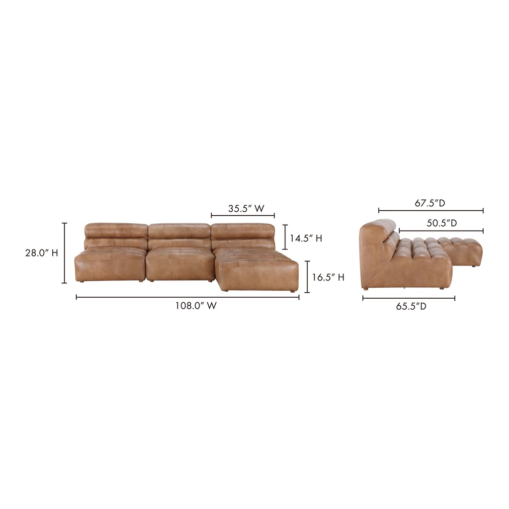 Ramsay Signature Modular Sectional Tan - 11