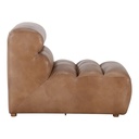 Ramsay Leather Slipper Chair Tan - 2