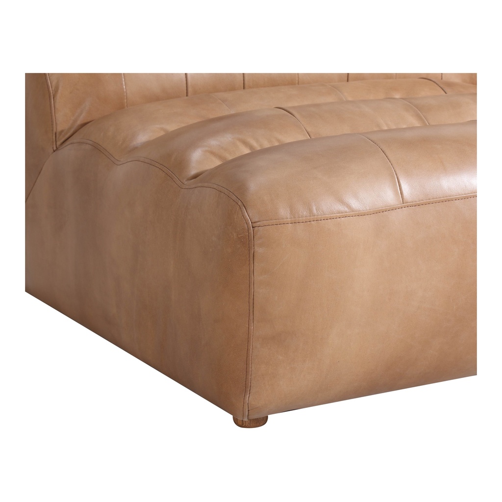 Ramsay Leather Slipper Chair Tan - 4