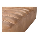 Ramsay Leather Chaise Tan - 4