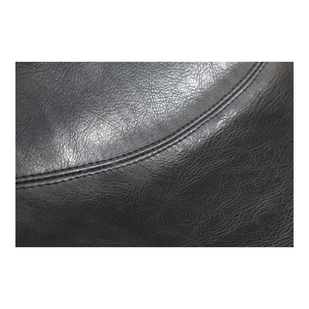 Starlet Counter Stool Onyx Black Leather - Set Of Two - 7