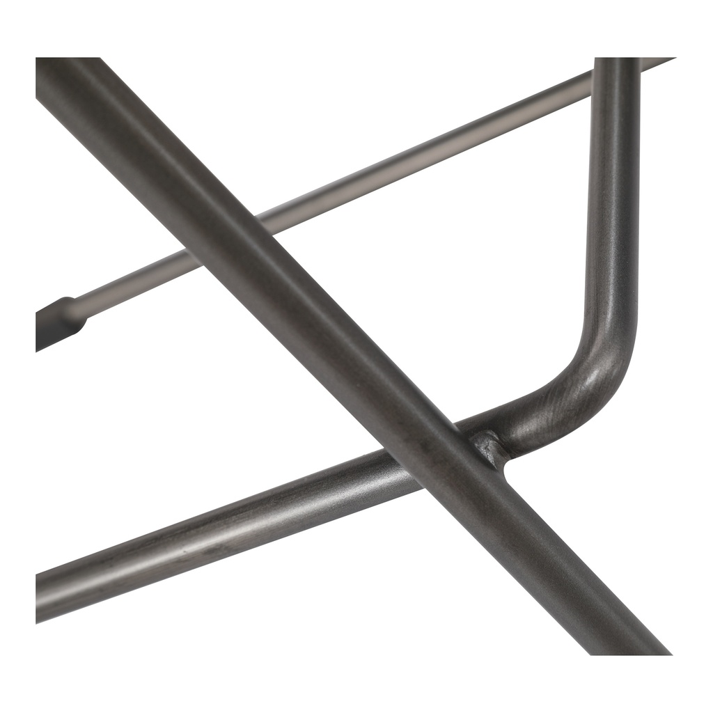 Starlet Counter Stool Onyx Black Leather - Set Of Two - 8