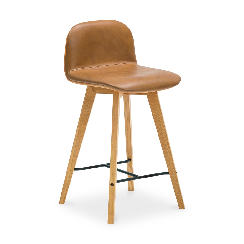 Napoli Leather Counter Stool - 1