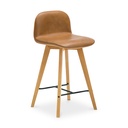 Napoli Leather Counter Stool - 1