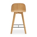 Napoli Leather Counter Stool - 3
