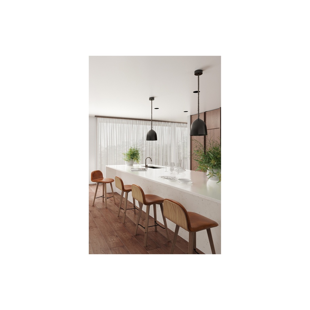 Napoli Leather Counter Stool - 9