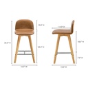 Napoli Leather Counter Stool - 10