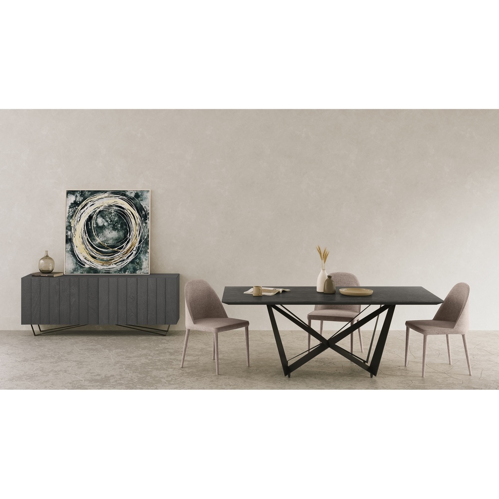 Brolio Sideboard Charcoal - 11