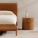 Theo Two Drawer Nightstand Natural - 7