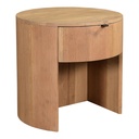 Theo One Drawer Nightstand Natural - 1