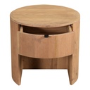 Theo One Drawer Nightstand Natural - 4