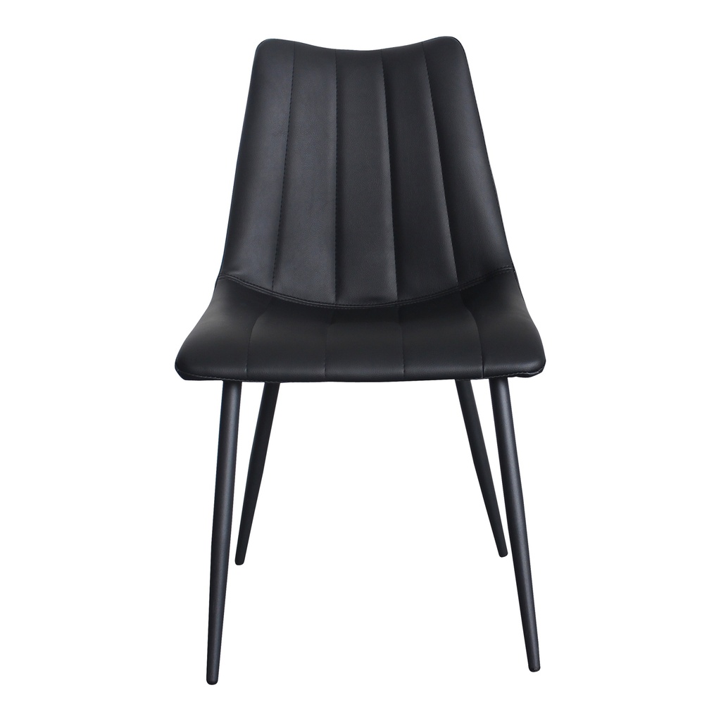 Alibi Dining Chair Matte Black - Set Of Two - 2