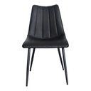 Alibi Dining Chair Matte Black - Set Of Two - 2