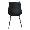 Alibi Dining Chair Matte Black - Set Of Two - 5