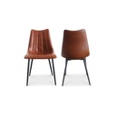 Alibi Dining Chair Brown - Set Of Two - 1