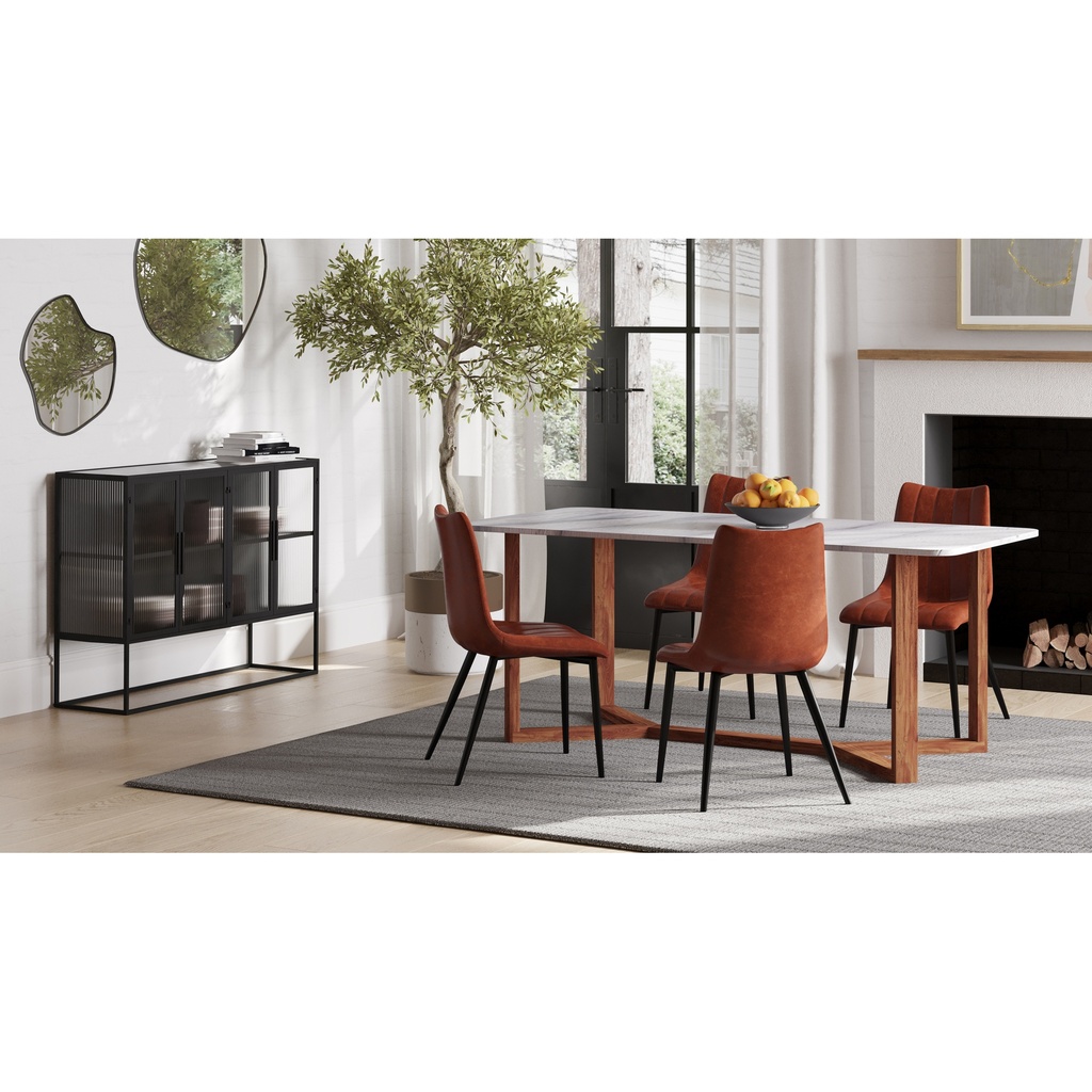 Alibi Dining Chair Brown - Set Of Two - 8