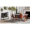 Alibi Dining Chair Brown - Set Of Two - 8