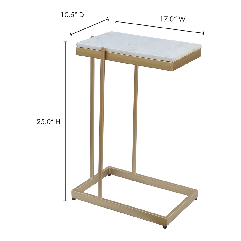 Sulu C Table White - 5