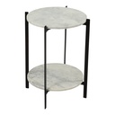 Melanie Accent Table White - 2