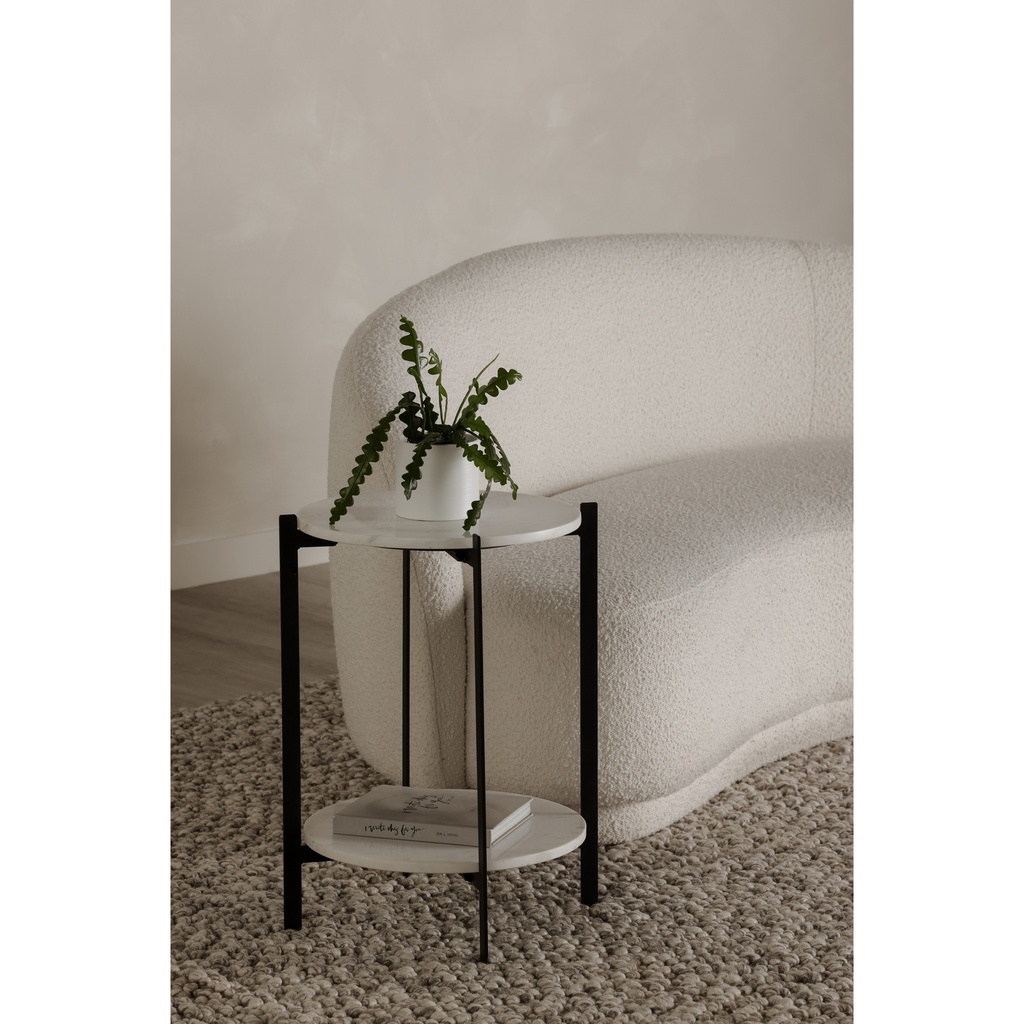 Melanie Accent Table White - 4
