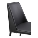 Nora Dining Chair Black Vegan Leather - Set Of Two - 7