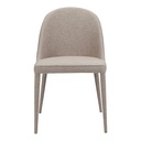 Burton Dining Chair Light Grey - Set Of Two - 3