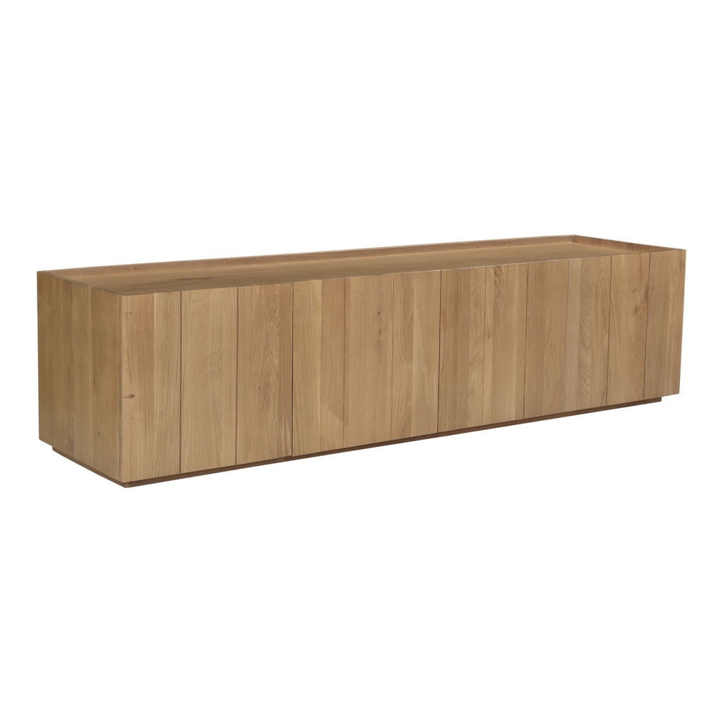 Plank Media Cabinet Natural - 1