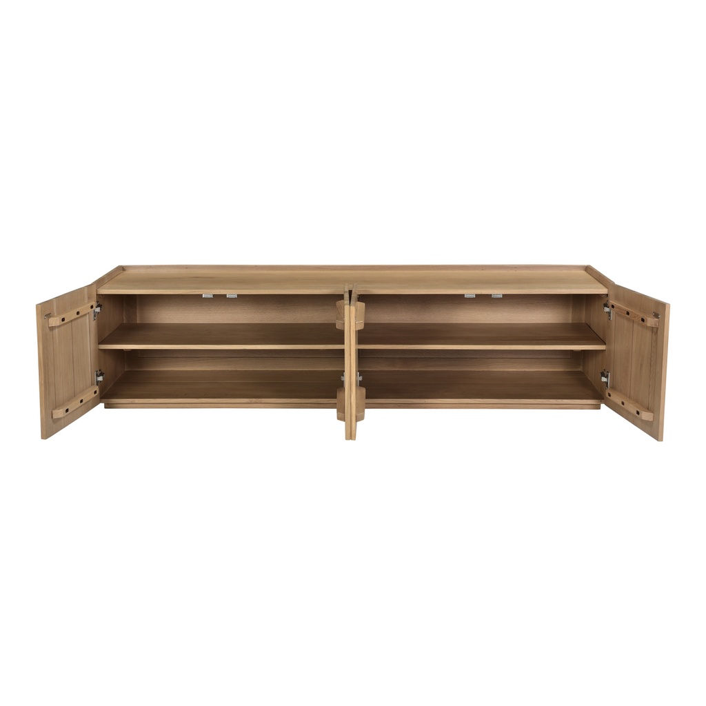 Plank Media Cabinet Natural - 3