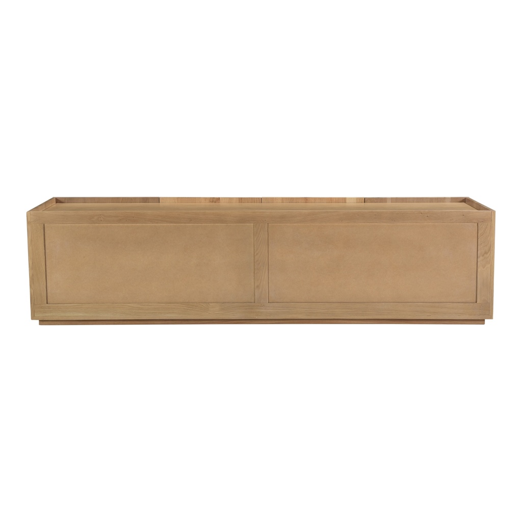Plank Media Cabinet Natural - 4