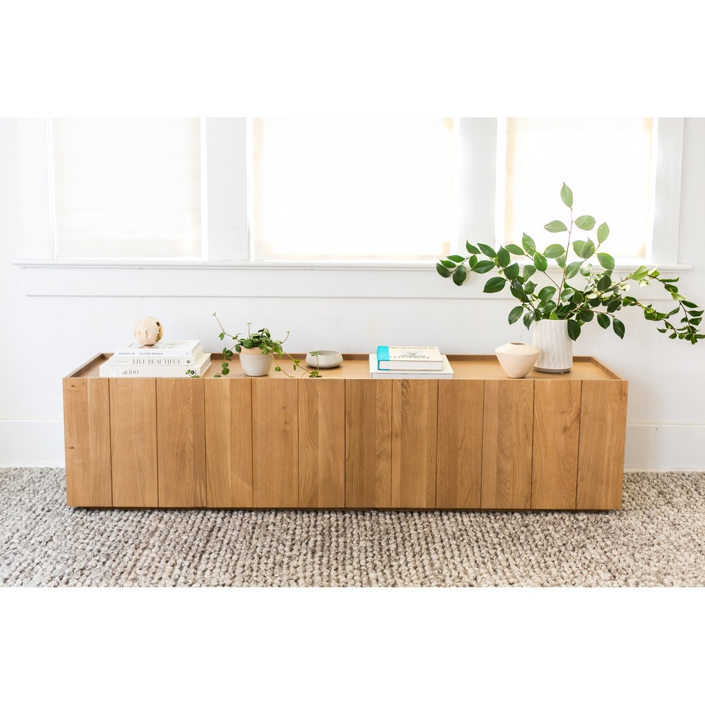 Plank Media Cabinet Natural - 6