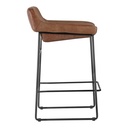 Starlet Counter Stool Open Road Brown Leather - Set Of Two - 5