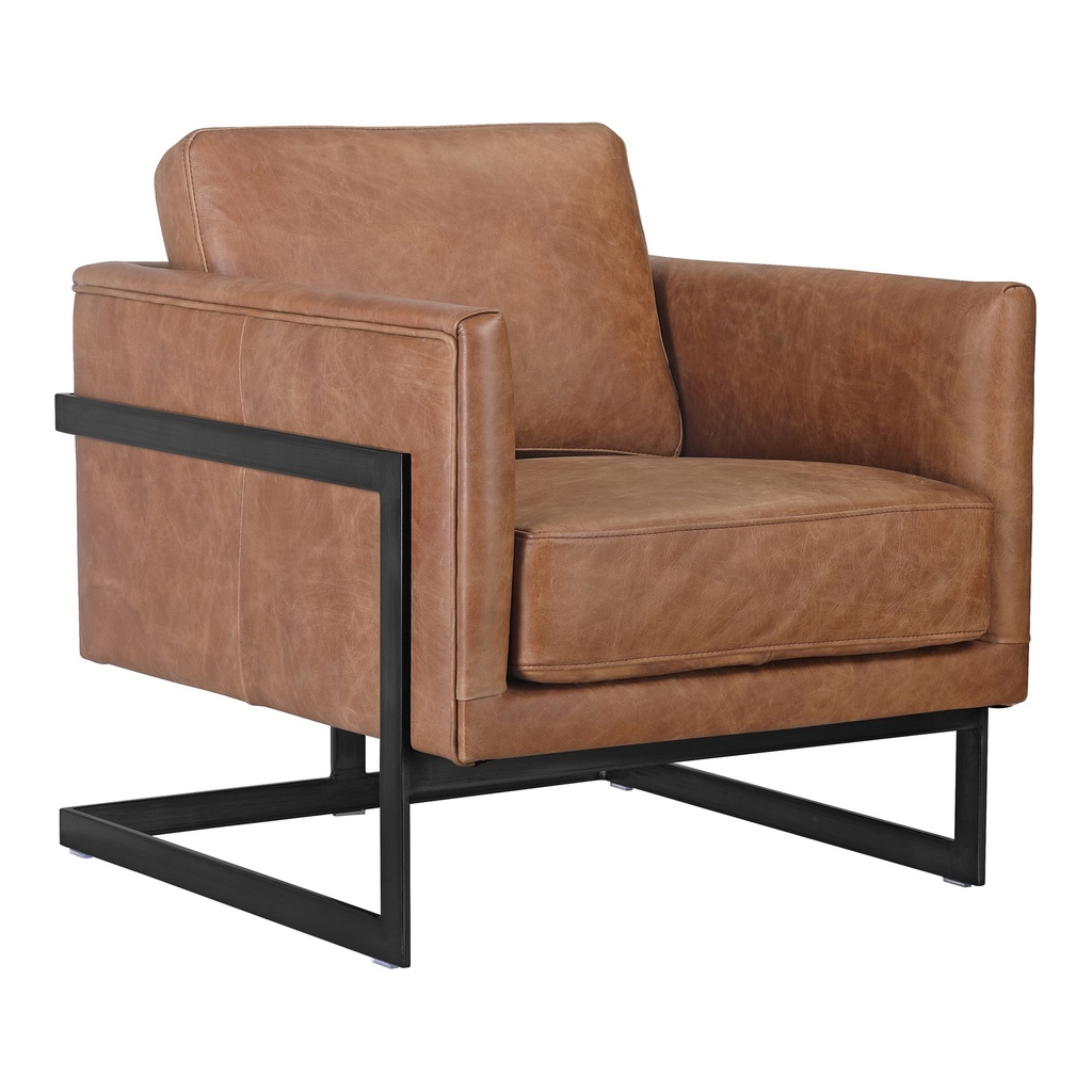 Luxley Club Chair Brown - 1