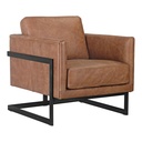 Luxley Club Chair Brown - 1