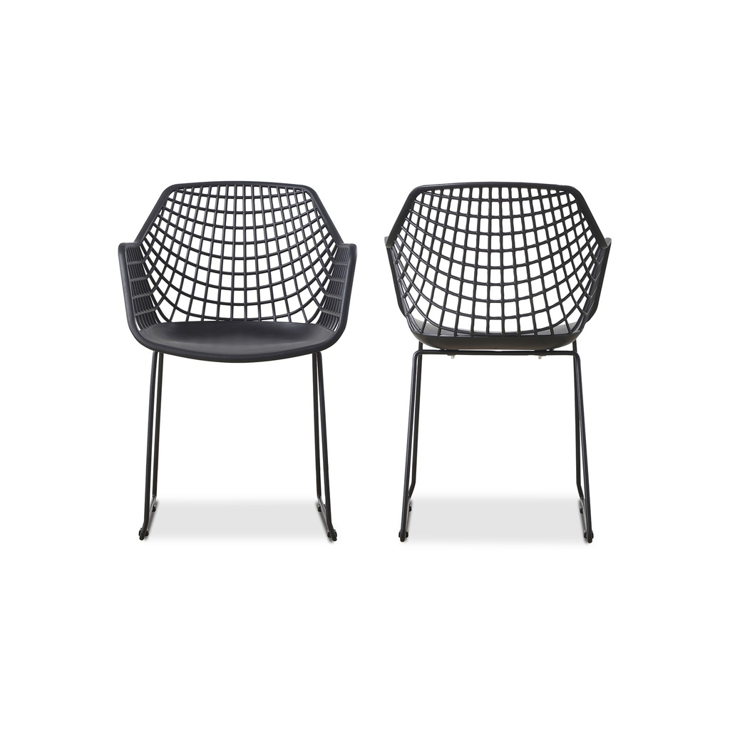 Honolulu Chair Black - Set Of Two - 2