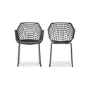Honolulu Chair Black - Set Of Two - 2
