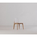 Deco Oak Dining Chair Light Grey - Set Of Two - 8