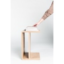 Hiroki Accent Table White Oak - 4