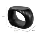 Albers Outdoor Stool Black - 4