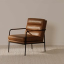 Verlaine Armchair Chestnut Brown - 7