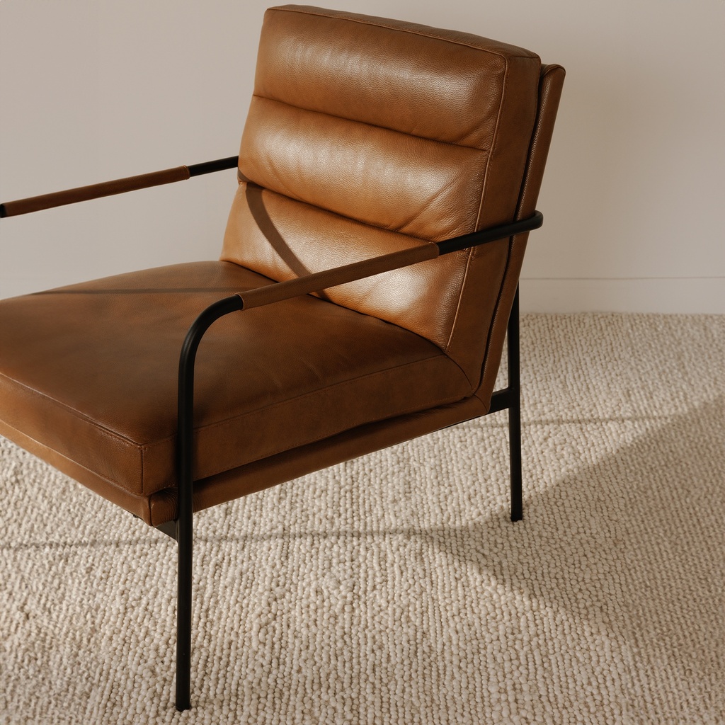 Verlaine Armchair Chestnut Brown - 11