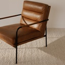 Verlaine Armchair Chestnut Brown - 11