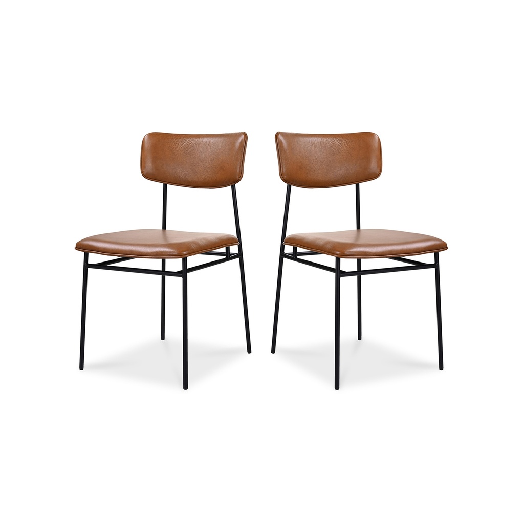Sailor Dining Chair Brown - Set Of Two - 1