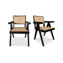 Takashi Chair Black- Set Of Two - 1