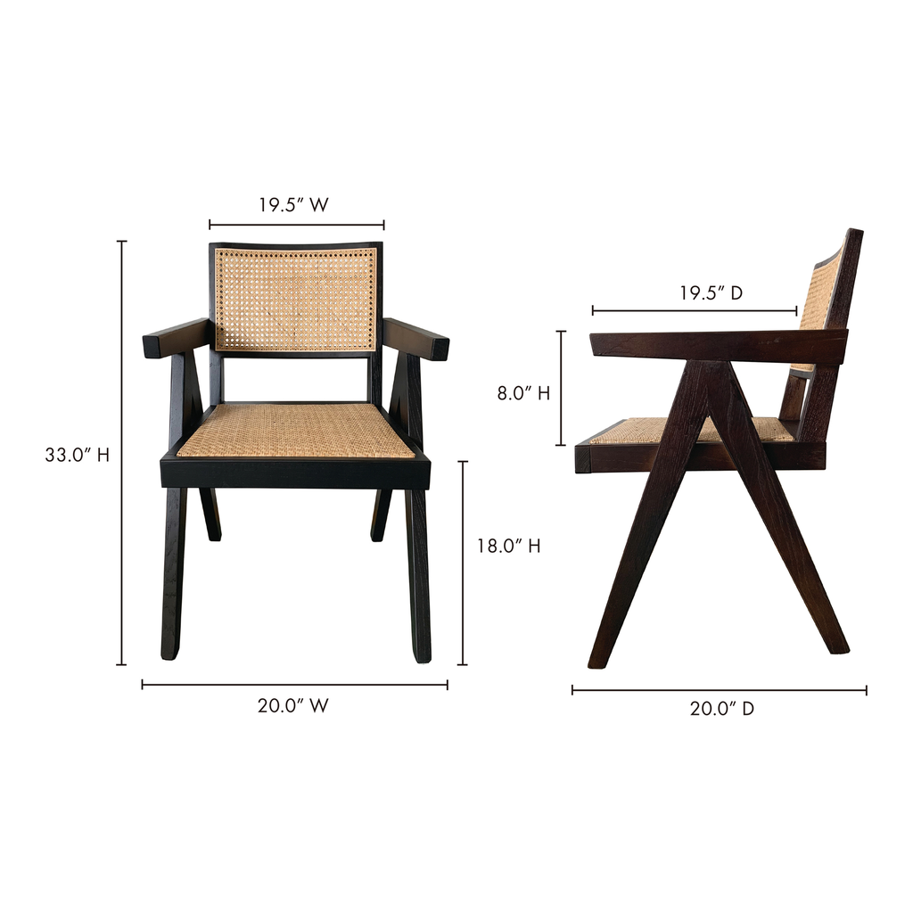 Takashi Chair Black- Set Of Two - 10
