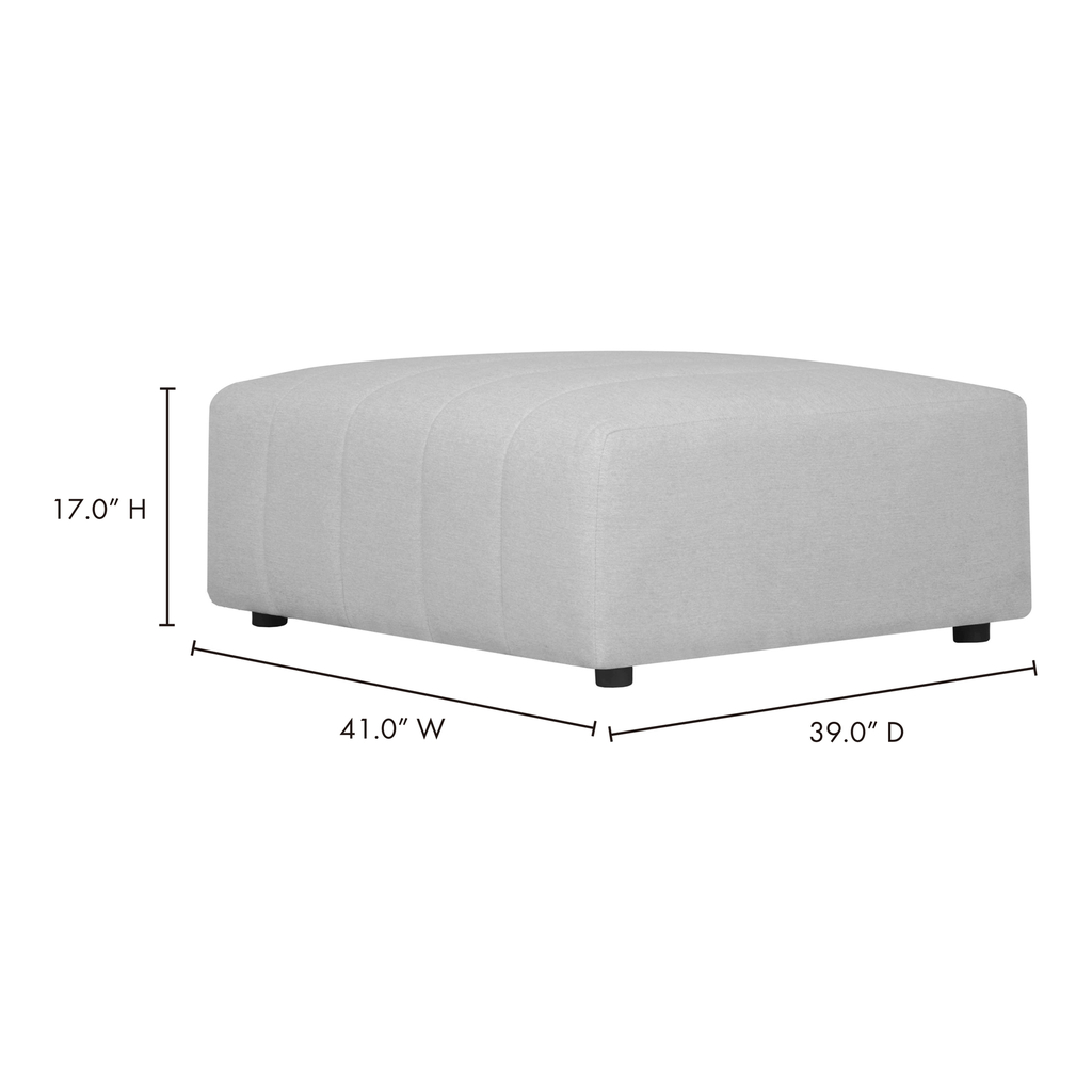 Lyric Ottoman Beige - 3