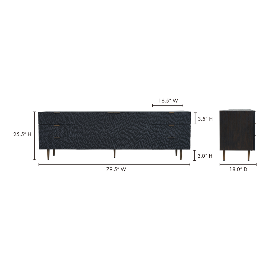 Breu Sideboard Black - 11