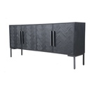 Fishbone Sideboard Black - 1